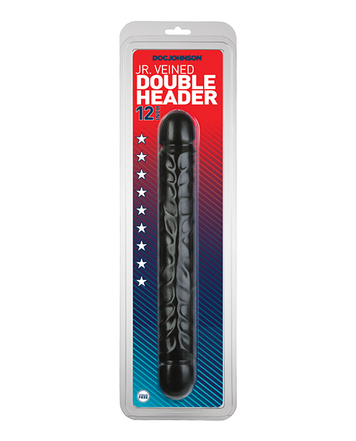 12" Jr. Double Header - Black